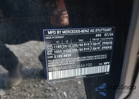 2025 Mercedes-Benz Gla 250 4Matic from USA, damaged, VIN W1N4N4HB3SJ666100